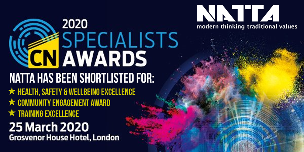 CONSTRUCTION NEWS SPECIALISTS AWARDS 2020