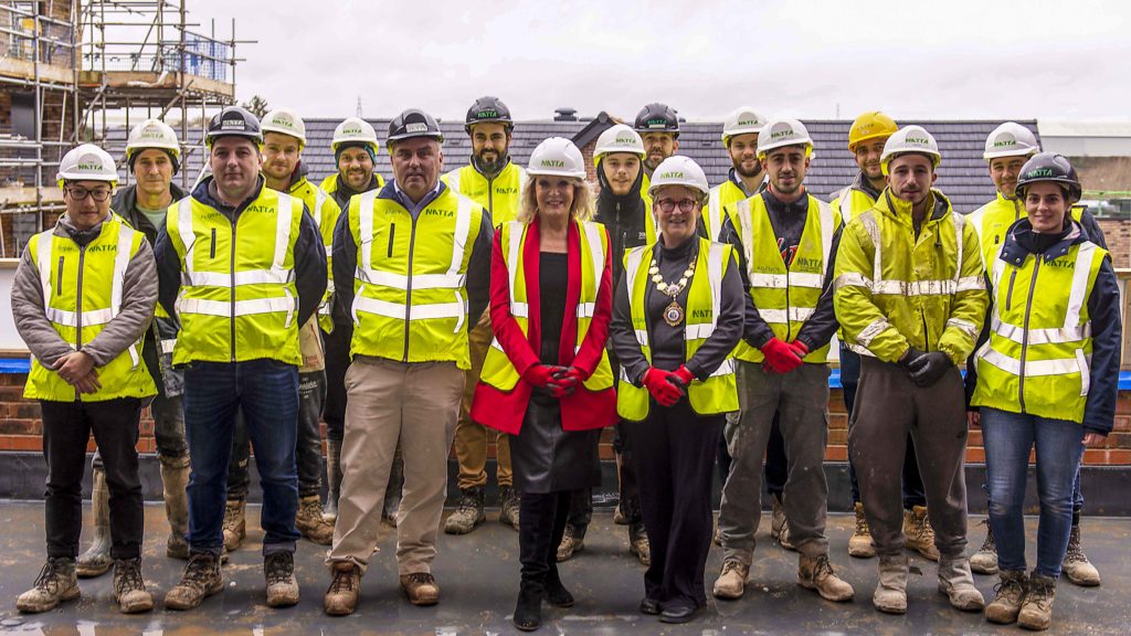 Topping out ceremony - Kettering