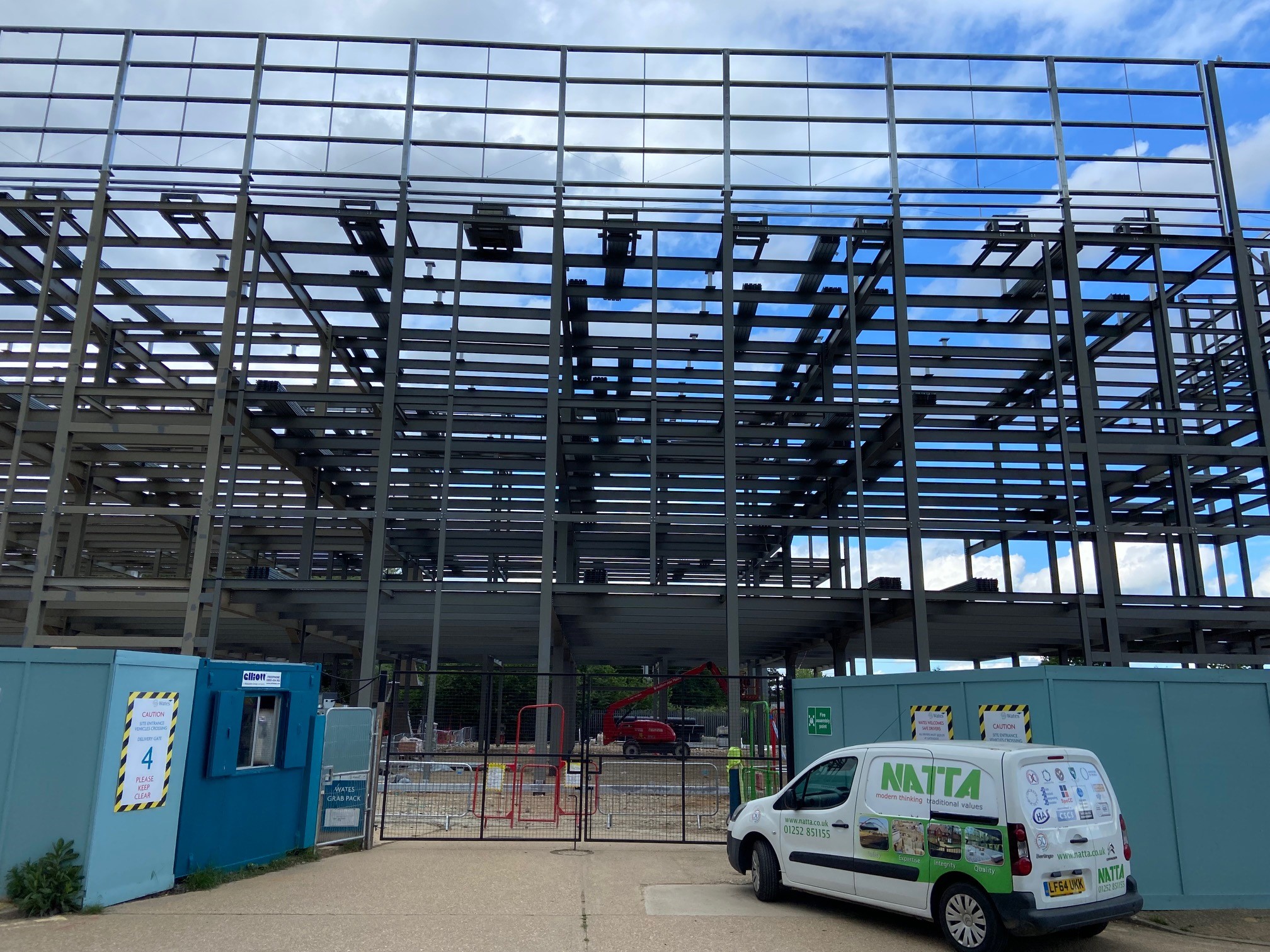 Ajax Avenue Slough Data Centre, Image 2 - data centre development.