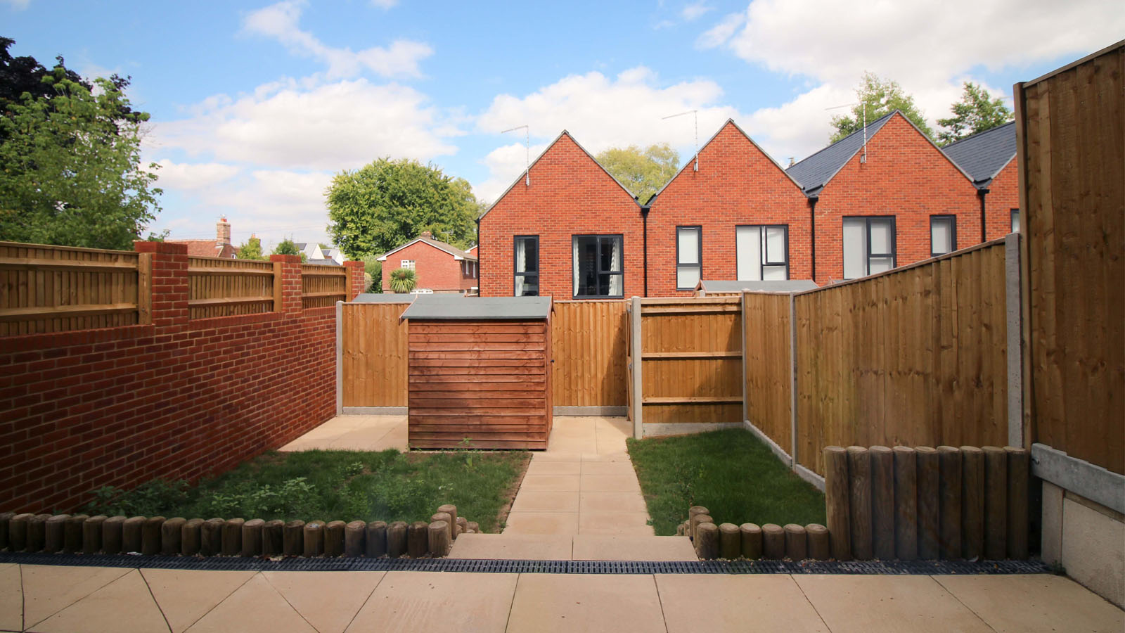 Huxley Court Residential Units Garden