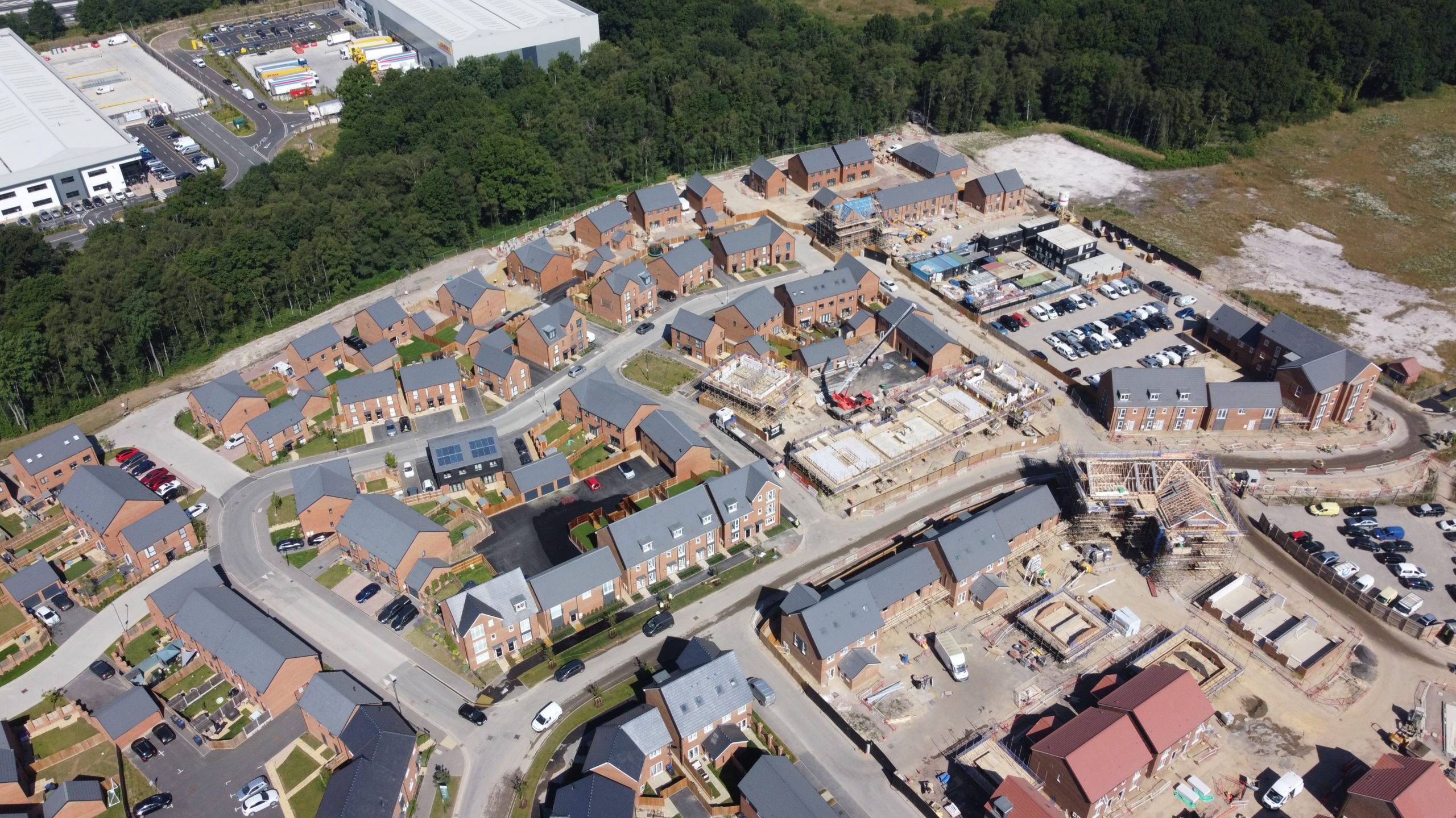 Groundworks Services at Heathy Wood Copthorne