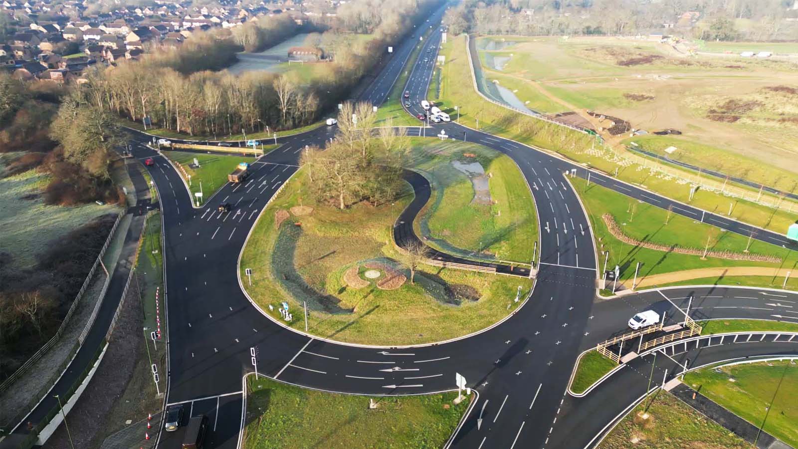 North Horsham Roundabout 1 | Natta North Horsham Roundabout 1 - Infrastructure Works
