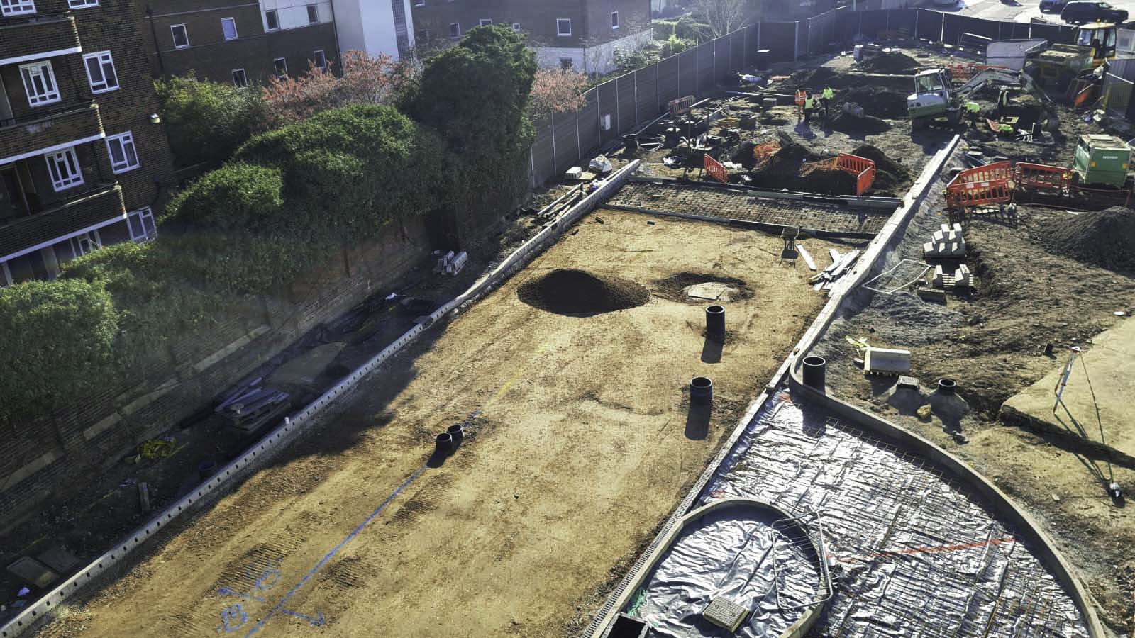 New Covent Garden Market Groundworks