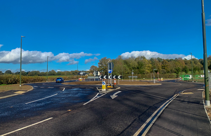 Billinghurst Industrial Park roundabout