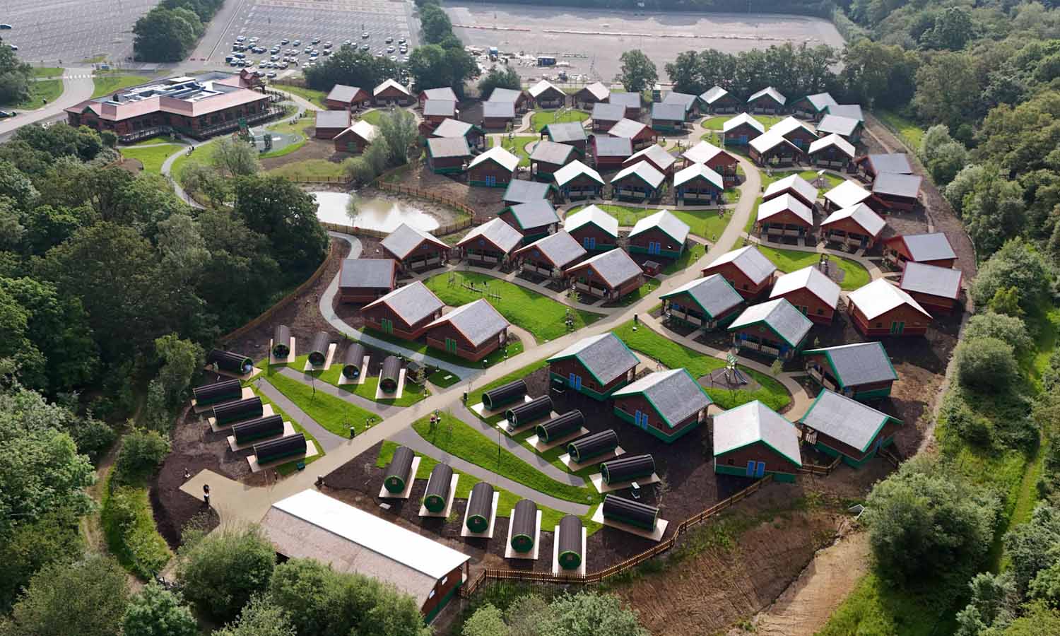 Legoland Windsor Car Park, Holiday Village - civil engineering, infrastructure and groundworks