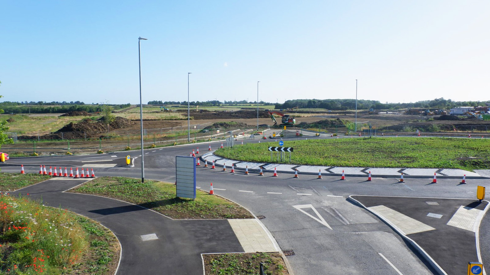 St Neots, Wintringham Roundabout - Improvement Works, S278 Works and Infrastructure