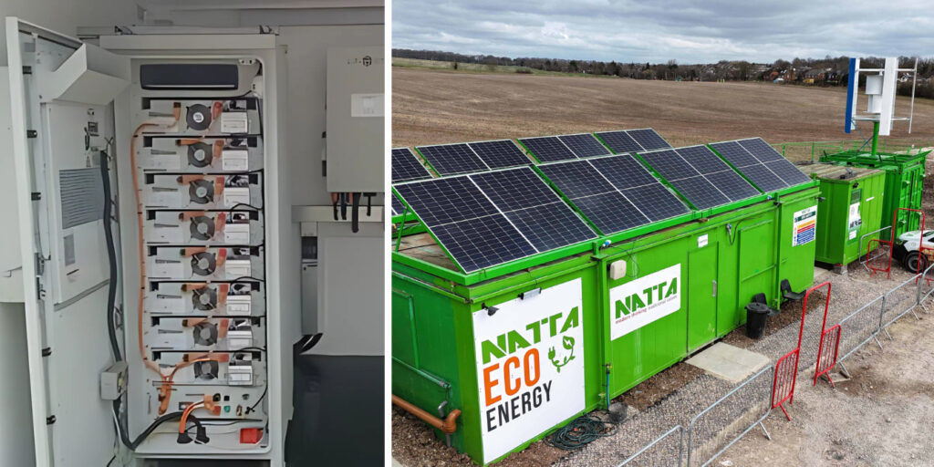 Inside Manydown Site Cabin - Generator