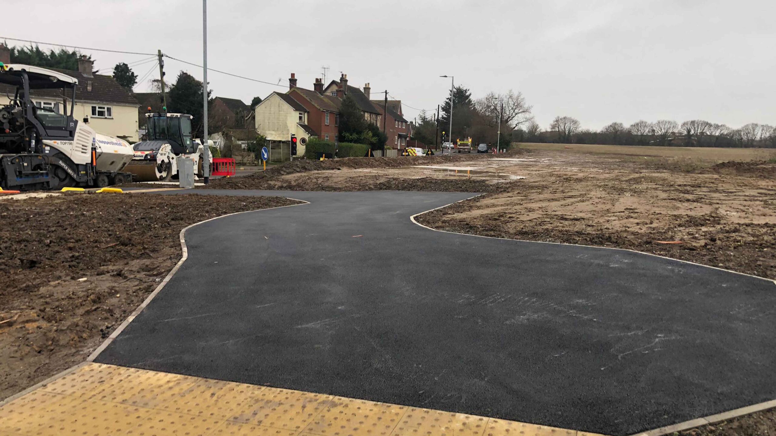 Panfield Lane img 8 - Section 278 Junction, Enabling Infrastructure, Highway