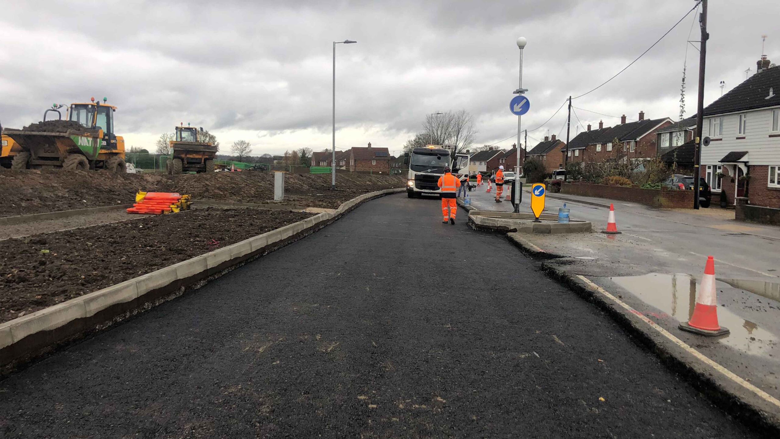 Panfield Lane img 9 - Section 278 Junction, Enabling Infrastructure, Highway