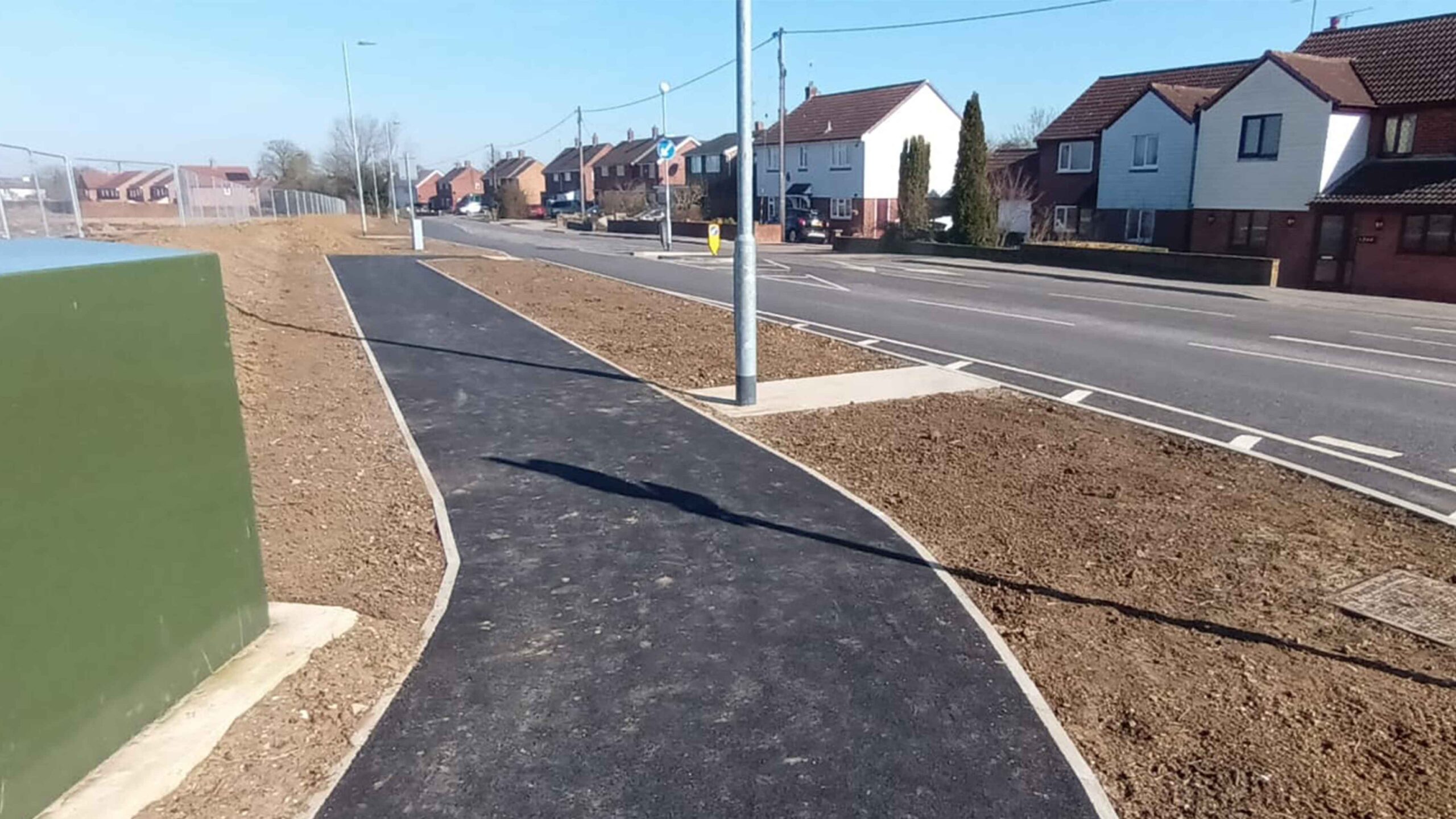 Panfield Lane img 1 - Section 278 Junction, Enabling Infrastructure, Highway