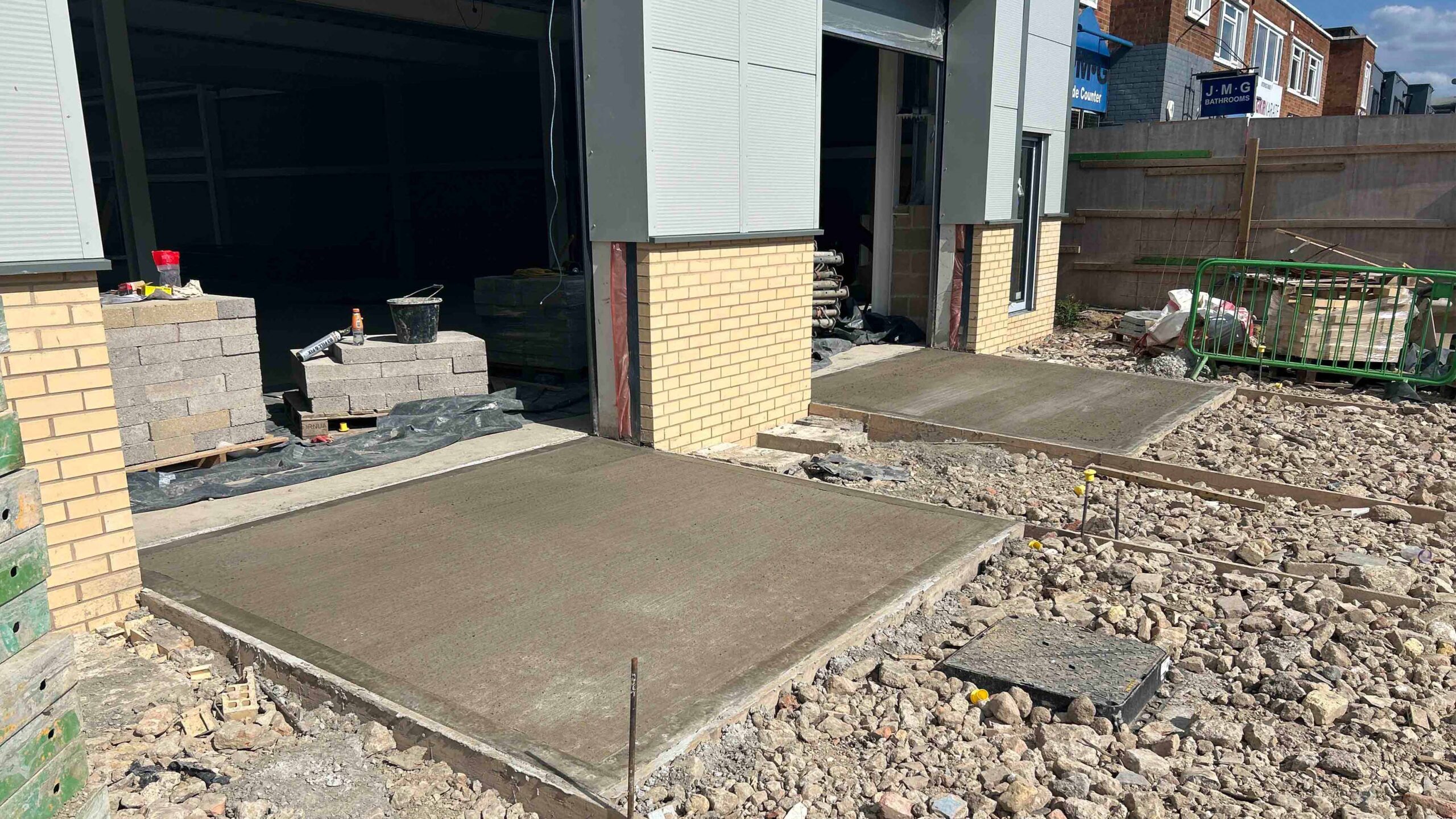 Vitesse House Warehouse groundworks