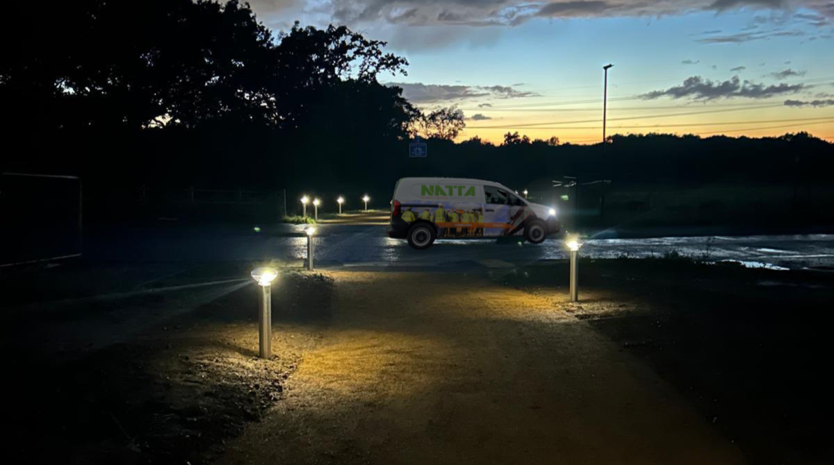 Waterlooville Safe Route to School Footpath - pathway for new school
