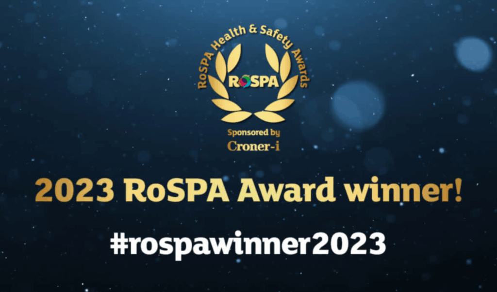 health & safety - Rospa award health & safety - Rospa award
