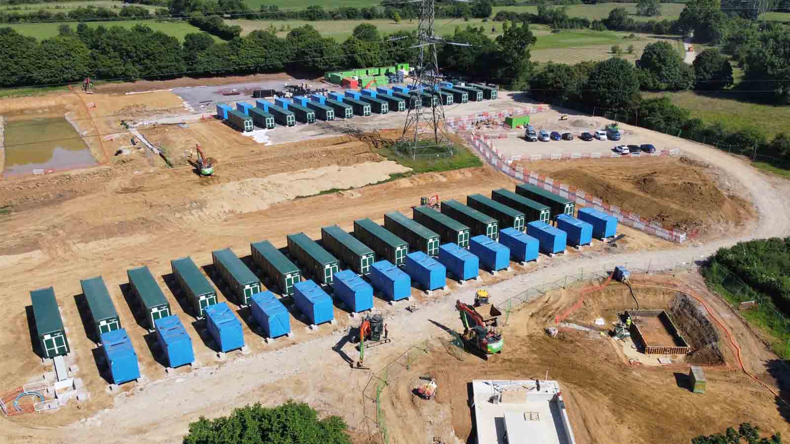 Battery storage Facility project in Melksham, Wiltshire