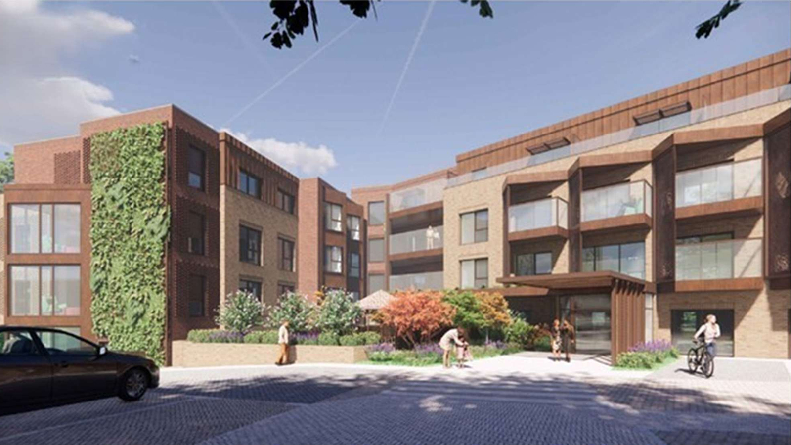 Woodford Green Care Home Facility CGI