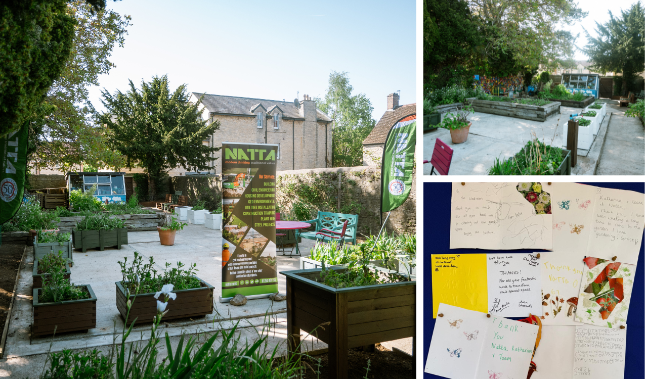 Bicester Village Community Project - Finishing Photos - Final Collage