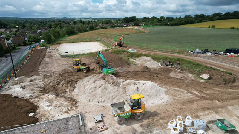 Manydown - S278 Works - Website Drone Image 2