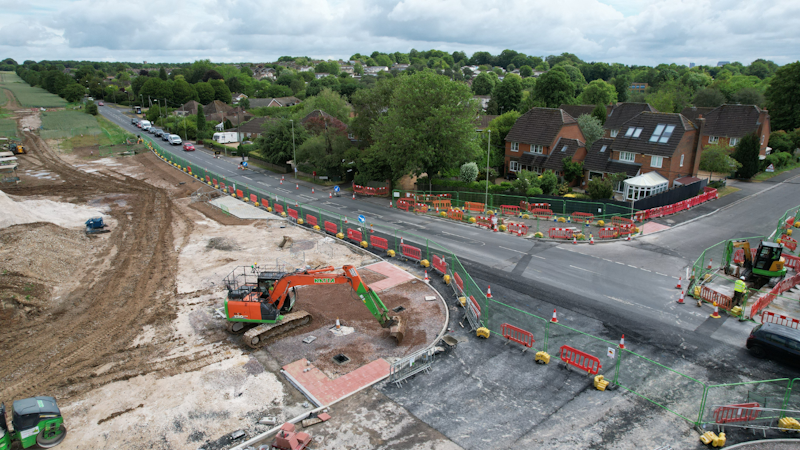 Manydown - S278 Works - Website Drone Image 3