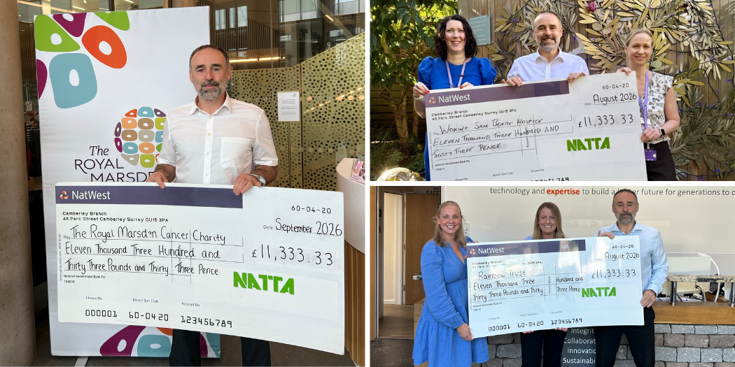 Natta Charity Golf Day Cheque Presentation | Natta Natta Charity Golf Day Cheque Presentation