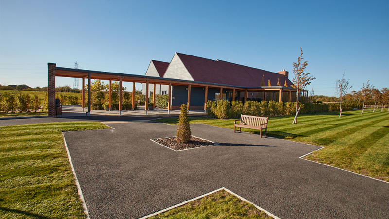 Maldon Crematorium Building Exterior